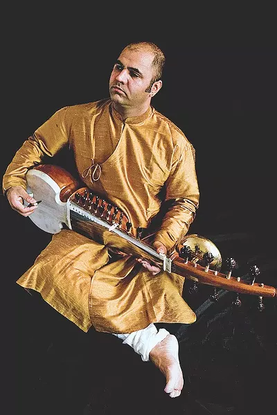 International sarodist Aditya Verma will perform at the University of Rochester on December 3. - PHOTO PROVIDED