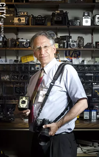 Ira Srole has been a city photographer for more than 30 years. - PHOTO BY MARK CHAMBERLIN