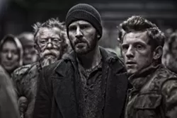 John Hurt, Chris Evans, and Jamie Bell in "Snowpiercer." - PHOTO COURTESY THE WEINSTEIN COMPANY