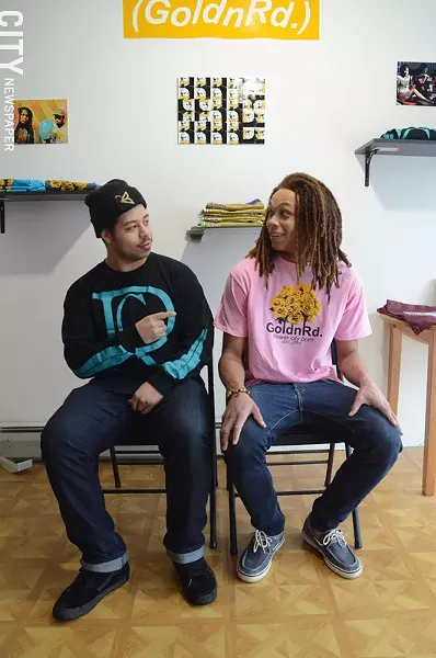 Josiah Montalvo (left) & Ajani Jeffries (right) - PHOTO BY LARISSA COE