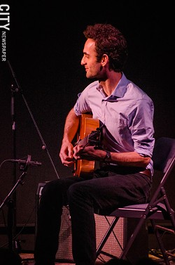 Julian Lage at the Little Theatre. - PHOTO BY MARK CHAMBERLIN