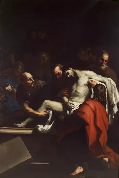 Luca Giordano, “The Entombment”