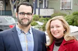 PHOTO BY MARK CHAMBERLIN - Michael Brown and Ana Liss: Rochester "gives us the opportunity not just to live in a place, but to work for that place."
