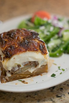 Moussaka from Opa.