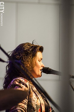 Phaedra Kwant performed at Max of Eastman Place. - PHOTO BY MARK CHAMBERLIN
