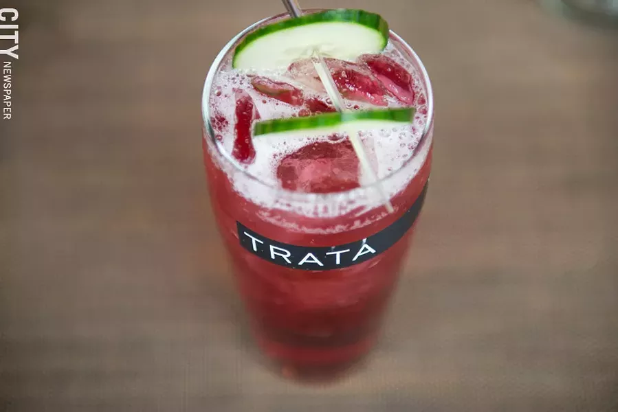 The 145 Culver cocktail at TRATA. - PHOTO BY THOMAS J. DOOLEY
