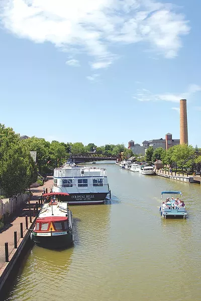 The canal in Fairport will be a beautiful spot in fall. - FILE PHOTO