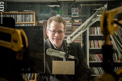 The consolidation that’s happened in the radio industry nationally could serve as a cautionary tale for television, says Michael Saffran, a communications lecturer at SUNY Geneseo. - PHOTO BY MARK CHAMBERLIN