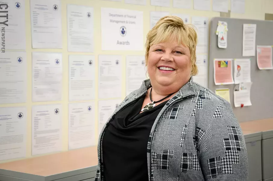 The district looks for grants that align with the superintendent's priorities, says Karen Jacobs, RCSD's director of financial management. - PHOTO BY MARK CHAMBERLIN