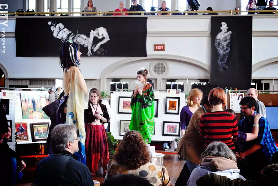 The Erotic Arts Festival will return April 5-6, 2013. - PHOTO BY MATT DETURCK