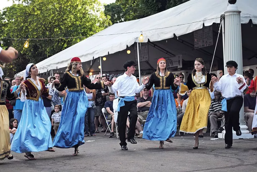 The Greek Festival includes dancing, cultural exhibits, and most importantly, food. - FILE PHOTO