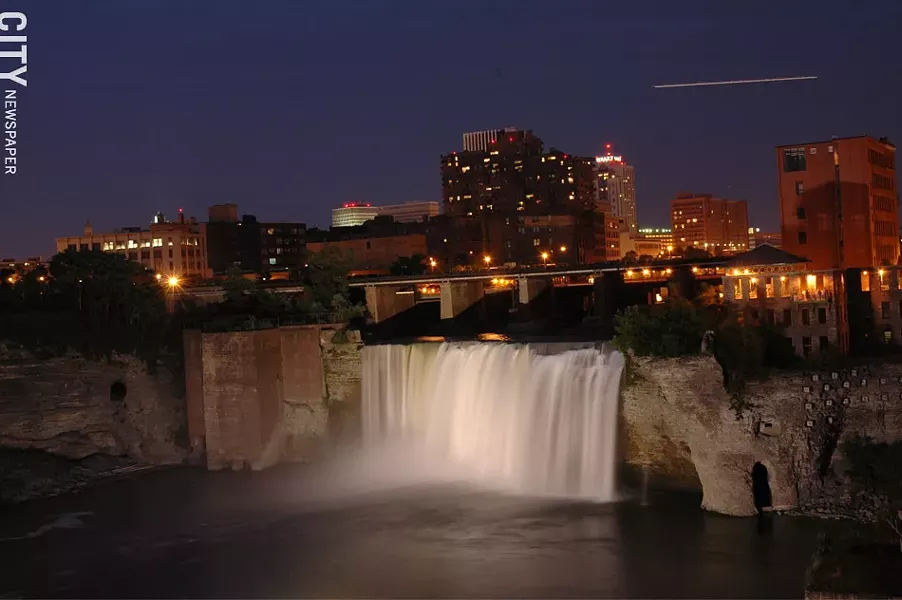 The High Falls contributed to Rochester’s status as an early boomtown. - FILE PHOTO