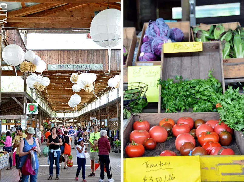 The Ithaca Farmers' Market. - PHOTO BY MATT DETURCK