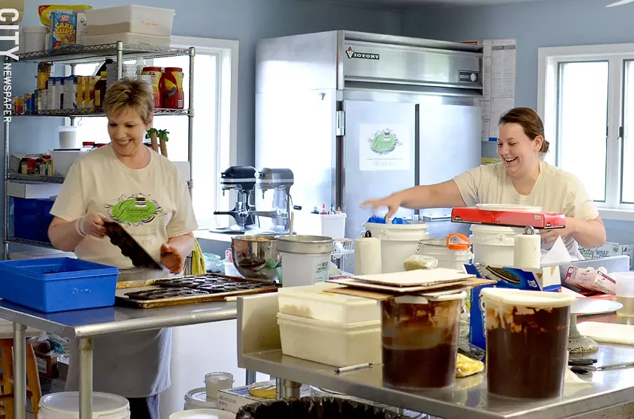 The kitchen at Gourmet Goodies. - PHOTO BY MATT DETURCK