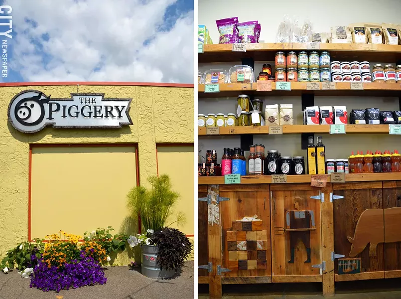 The Piggery on Franklin Street. - PHOTO BY MATT DETURCK