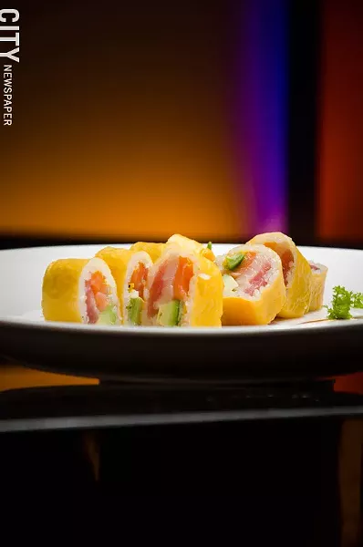 The Pink Lady roll at Umi. - PHOTO BY MARK CHAMBERLIN