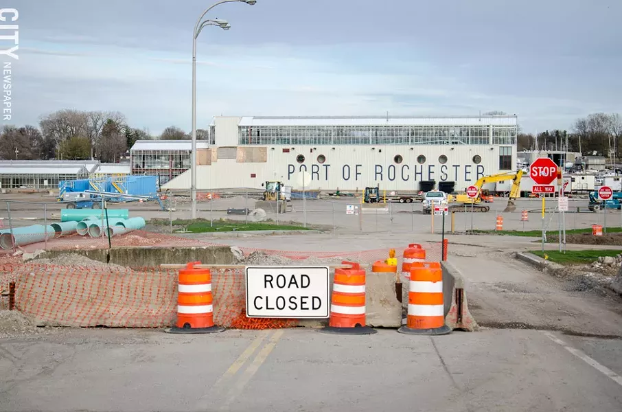 The Port of Rochester. - PHOTO BY MARK CHAMBERLIN