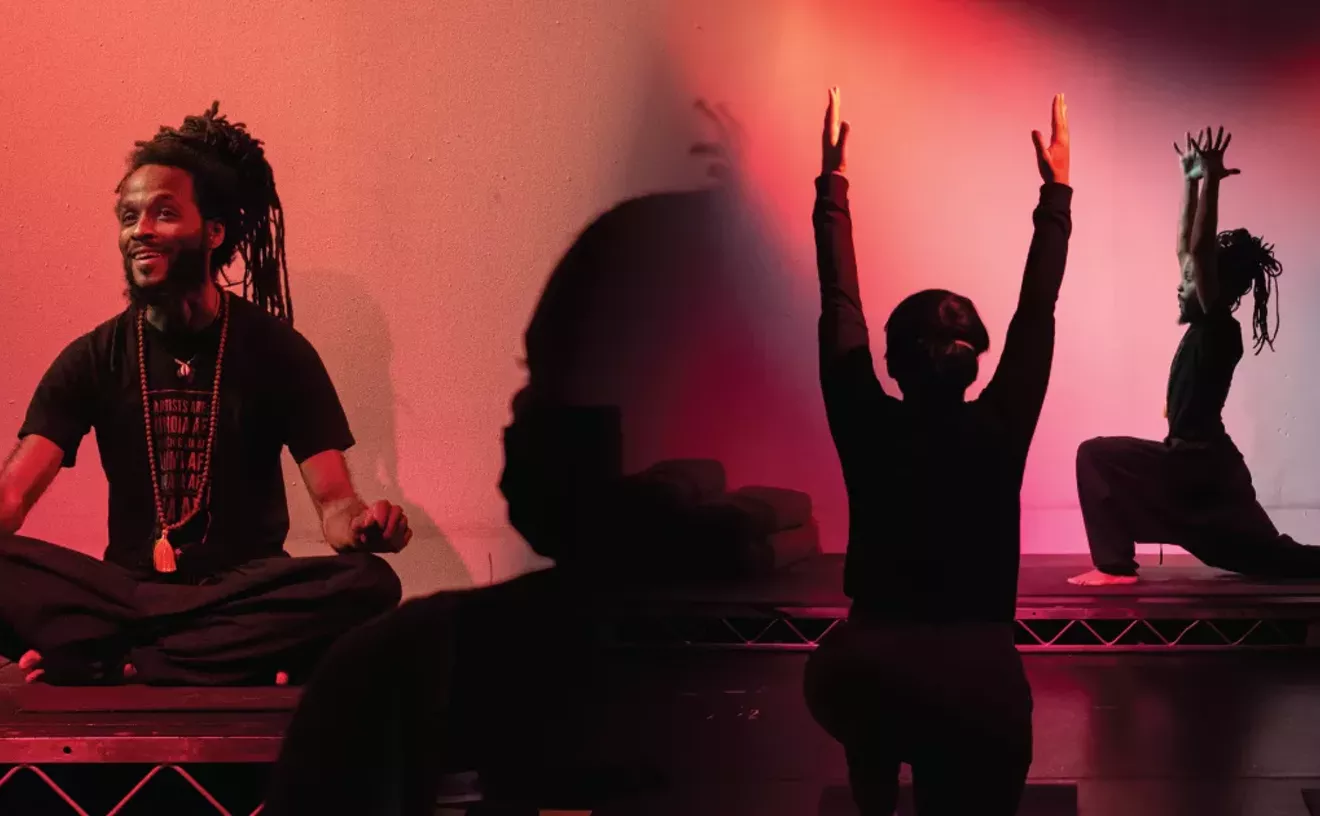 Yoga teacher Anderson Allen blends movement with writing at 'Scribe and Move'