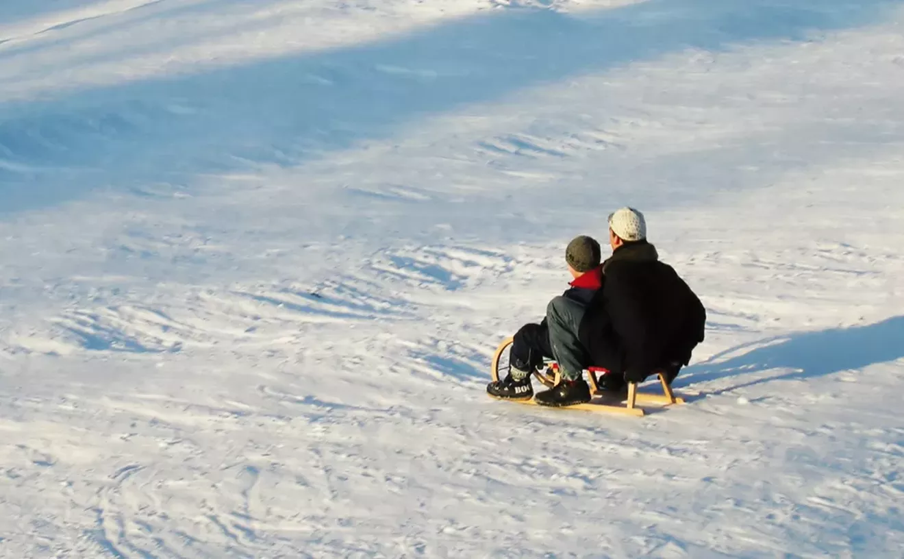 Best Tobogganing: Cobbs Hill Park
