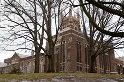 Colgate Rochester Crozer Divinity School's 22.5 acre campus near Highland Park is under contract to local developer Angelo Ingrassia. - FILE PHOTO