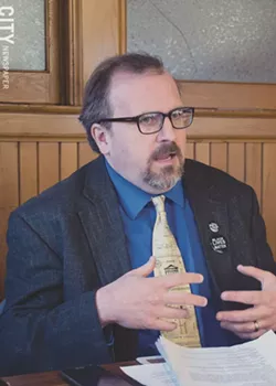 Alliance leader Ted Forsyth - PHOTO BY REN&Eacute;E HEININGER