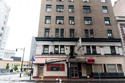 The Hotel Cadillac, which formerly housed low-income people, has been closed, adding to Rochester's housing shortage. - PHOTO BY JEREMY MOULE