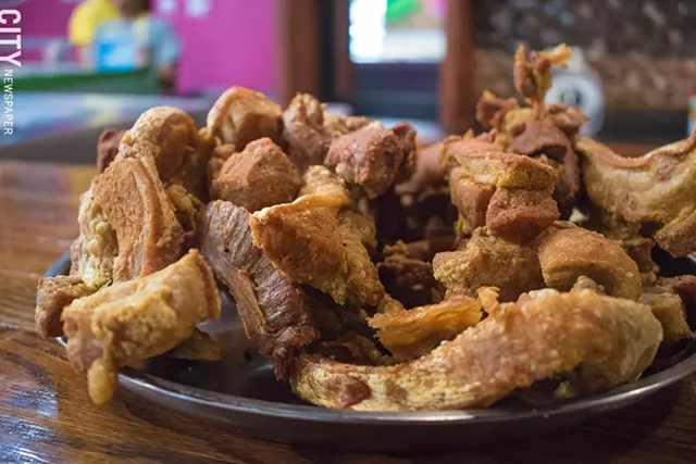 Chicharron de cerdo. - PHOTO BY JACOB WALSH