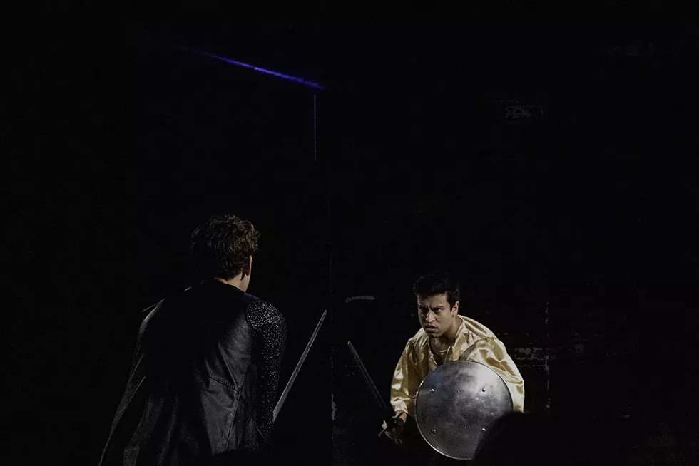 A scene from "BardBending: Fight Club Edition." - PHOTO BY ASHLEIGH DESKINS