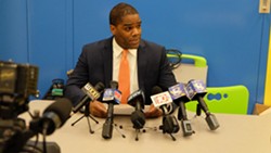 Rochester schools Superintendent Terry Dade says the district overspent last year's budget by around $30 million. - PHOTO BY JAMES BROWN, WXXI NEWS