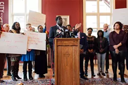 Democratic county legislators have elected Legislator Vince Felder to their caucus's top leadership post. - FILE PHOTO