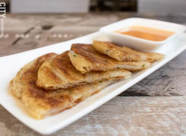 Scallion pancakes. - PHOTO BY JACOB WALSH