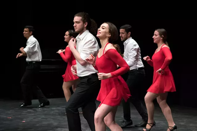 Latin Rhythm Dance Crew. - PHOTO BY SUE WEISLER