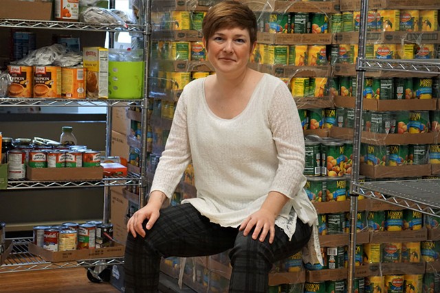 The South Wedge Food Program has lost about half its volunteers and experienced a 60 percent increase in demand, said the Rev. Katie Jo Suddaby, the pantry's director. - PHOTO BY GINO FANELLI