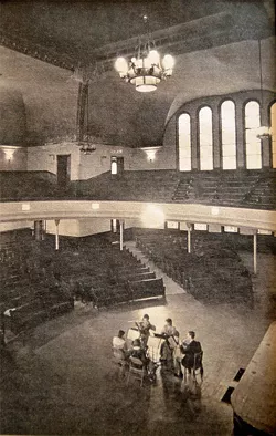 Hochstein Performance Hall, circa late-80s, early-90s. - COURTESY OF THE HOCHSTEIN SCHOOL
