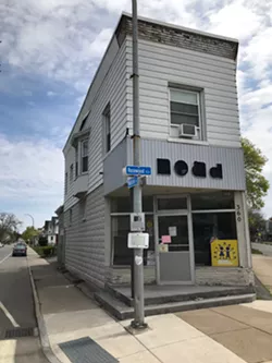 North East Area Development community association at the corner of Webster Avenue and Rosewood Terrace. - PHOTO BY DAVID ANDREATTA