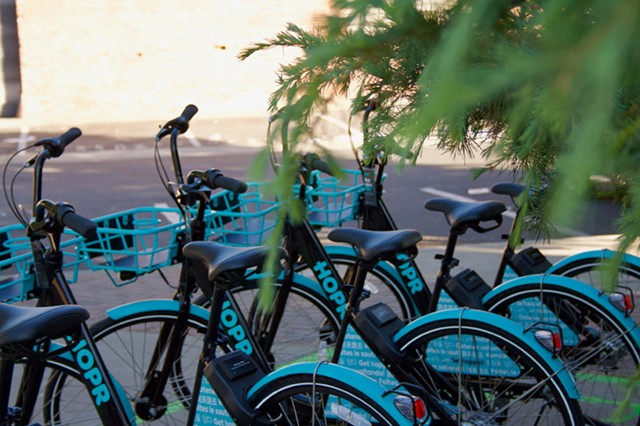 Miami-based HOPR will be setting up bike share services in some Monroe County suburbs. - PHOTO PROVIDED