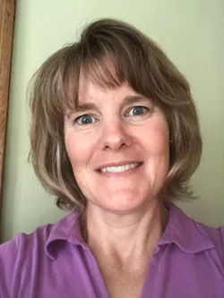 Barb Reese, physics teacher at Mynderse Academy in Seneca Falls. - PHOTO PROVIDED