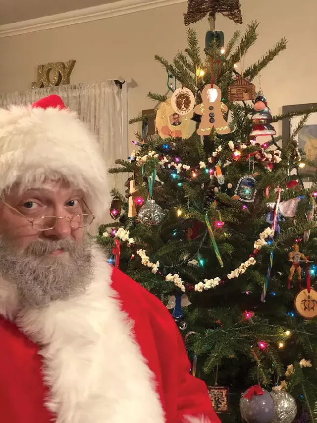 Jeremy Zehr will be donning the red suit for the first time this year, to raise money for Caledonia's Focus on the Children. - PROVIDED PHOTO
