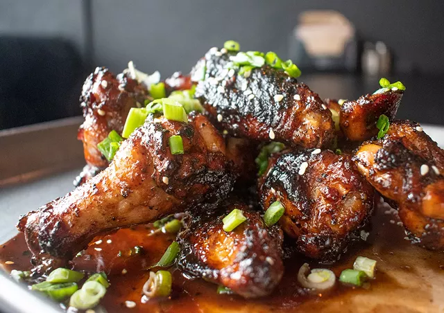 Chinatown wings. - PHOTO BY JACOB WALSH