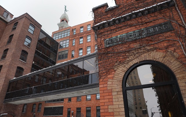 The Aqueduct Building will be part of a remote work hub in Rochester. - PHOTO BY MAX SCHULTE