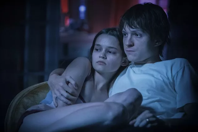 Ciara Bravo and Tom Holland in “Cherry.” - PHOTO COURTESY APPLE TV+