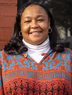 Kim Smith is a long-standing public health advocate running on the People's Slate. - PHOTO BY GINO FANELLI