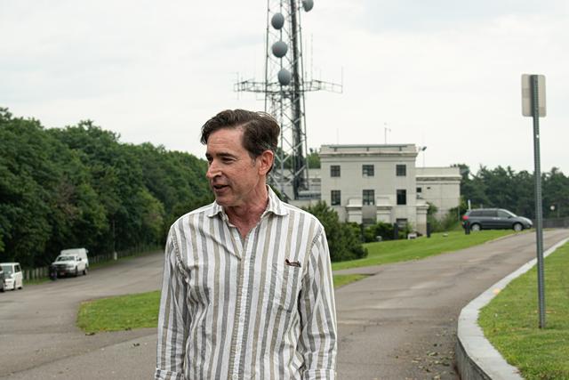 Peter Hughes at Cobbs Hill Reservoir.  - PHOTO BY JACOB WALSH