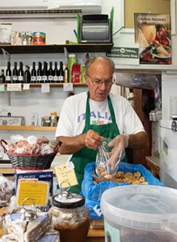 More than just cheese, Giordano offers a variety of European pantry staples. - PHOTO BY JACOB WALSH