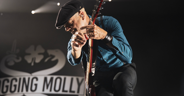 Flogging Molly guitarist and Rochesterian Dennis Casey. - PHOTO BY LAUREN FREDERICK