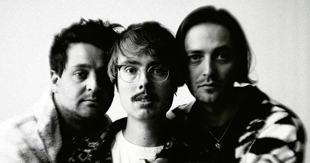 Joywave's Joseph Morinelli, Daniel Armbruster, and Paul Brenner play for the hometown crowd on Sept. 25, 2021, at Rochester Fringe Festival's "Smokestacks" concert.