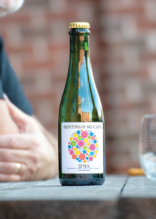 Shertbriar's Sima is a Finnish-style mead brimming with notes of citrus and zest. - PHOTO BY RYAN WILLIAMSON