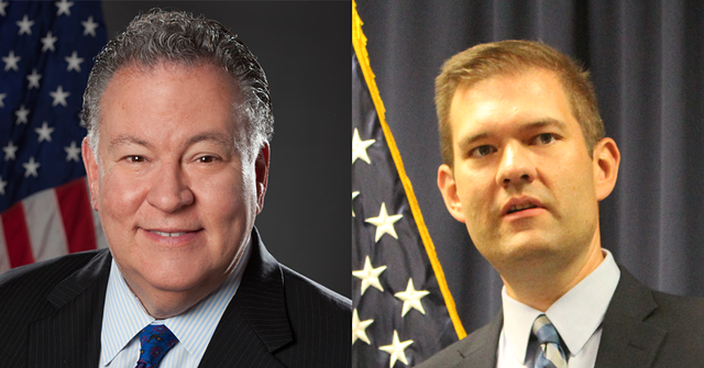 Joe Carbone, left, and Dave Long. - FILE PHOTOS