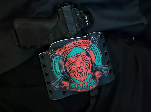 The Rochester African American Firearms Association's mission is to introduce firearms safety, training, and awareness to the Black community. - PHOTO BY MAX SCHULTE
