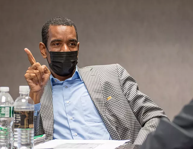 Malik Evans is reserved as a politician, strongly preferring talking about issues over the spotlight. - PHOTO BY JACOB WALSH